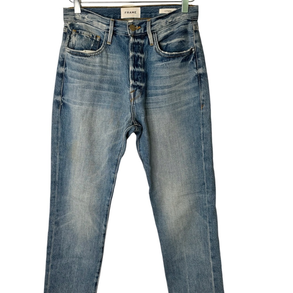 Frame Denim Le Original High Rise Glacier Jeans Size 25
